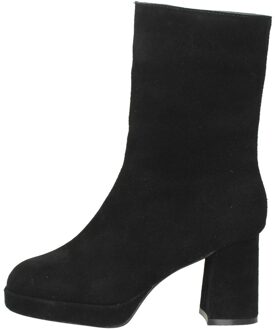 Enkellaarsjes Hak Zwart - 41