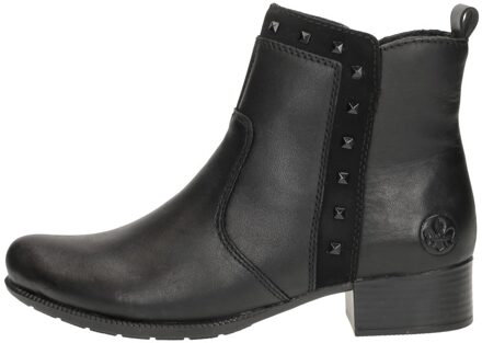 Enkellaarsjes Hak Zwart - 42