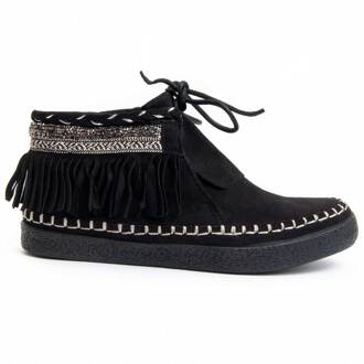 Enkellaarsjes Indig4 In Zwart