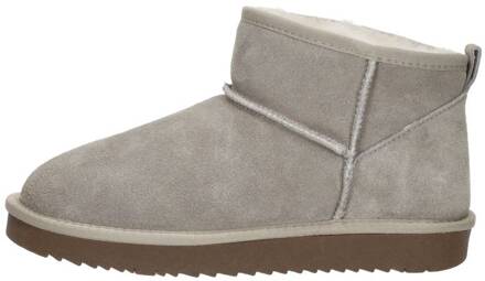 Enkellaarsjes Plat Beige - 41