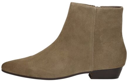 Enkellaarsjes Plat Taupe - 42