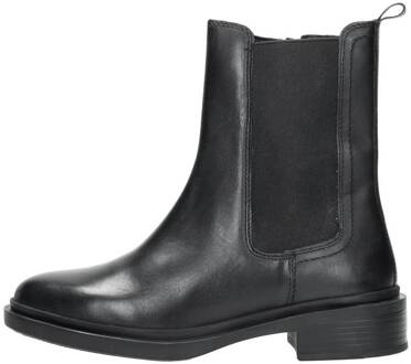 Enkellaarsjes Plat Zwart - 36