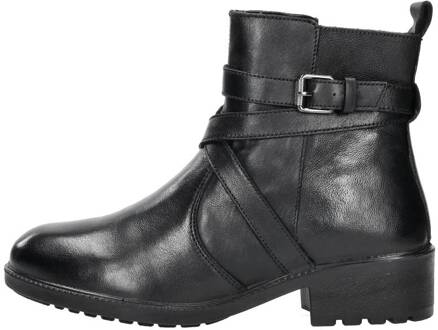 Enkellaarsjes Plat Zwart - 42