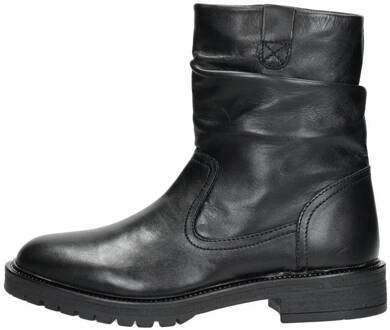 Enkellaarsjes Plat Zwart - 42