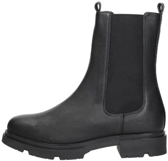 Enkellaarsjes Plat Zwart - 43