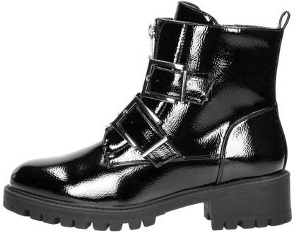 Enkellaarsjes Plat Zwartlak Zwart lak - 36