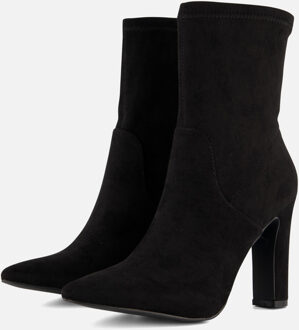 Enkellaarsjes zwart Textiel - 40,41,42