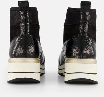 Enkellaarsjes zwart Textiel - 40