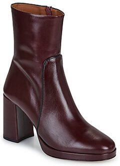 Enkellaarzen Fericelli GISELE" Rood - 36,37,38,39,40,41,42,35