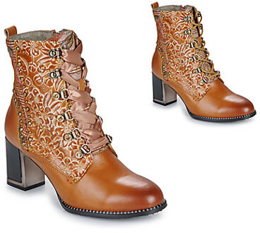 Enkellaarzen Laura Vita KACIO" Bruin - 36,37,38,39,40