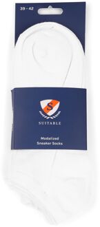 Enkelsokken 3-Pack Wit - 39-42,43-46