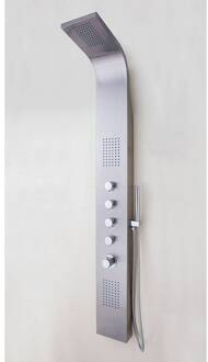 Enki RVS Douchekolom + Thermostaatkraan Aqua Splash