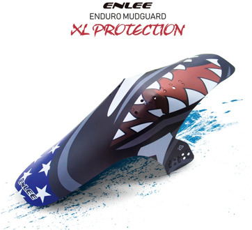 ENLEE MTB Bicycle front Mudguard AM DH Enduro Cycling Bike collapsible Fenders Bicycle Accessories