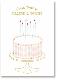 Eno Groet Mini Verjaardagskaart Gelukkig Bericht Kaart Voor Kids/Vriend/Minnaar MINI-1832 II 07