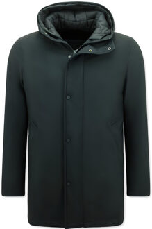 Enos Designer parka's voor tweedelige jas Zwart - XL