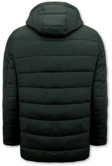 Enos Designer parka's voor tweedelige jas Zwart - XXL