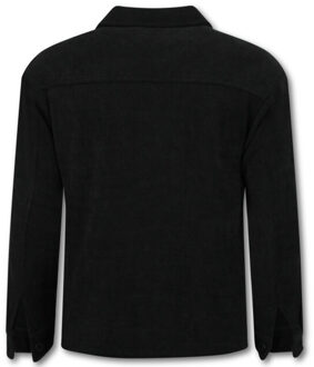 Enos Flannel overshirt met zakken jack - maat L Zwart