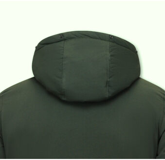 Enos Gewatteerde jas kort Groen - XL