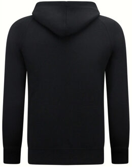 Enos Hoodie classic hoodies Zwart - XL