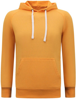 Enos Hoodie hoodie met capuchon Oranje - S