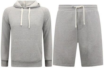 Enos Hoodie joggingshort Grijs - XXL
