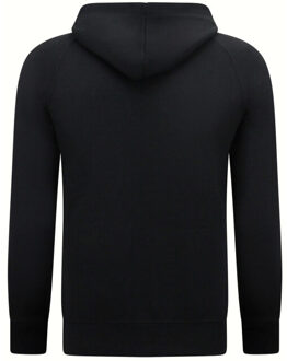 Enos Hoodie sweat short - maat XL Zwart