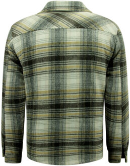 Enos Houthakkers jas gevoerd met rits 7088 Veelkleurig