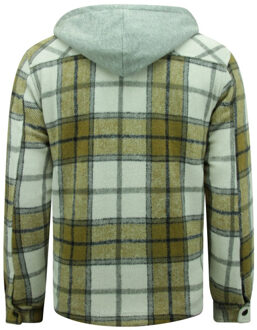 Enos Houthakkers vest met capuchon 7091 - maat M Veelkleurig