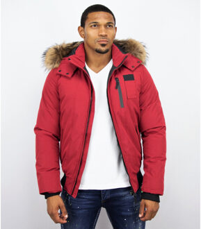 Enos Jacket Enos , Rood , Heren - Xl,L,M,S