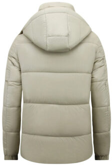 Enos Jas puffer jassen winter capuchon Veelkleurig - S