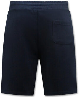 Enos Korte broek sweat shorts - maat M Blauw
