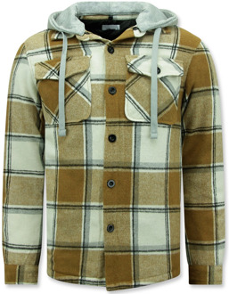 Enos Lumber jacket met capuchon 7969 Print / Multi - S