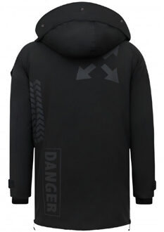 Enos Nette lange jas Zwart - XS