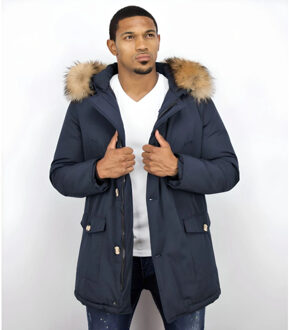 Enos Parka Jas Enos  Parka Jas Bontkraag