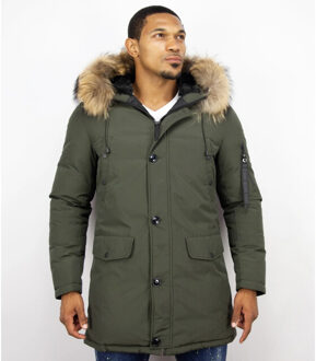 Enos Parka Jas Enos  Winterjas  Grote XL