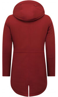 Enos Parka winter - maat M Rood