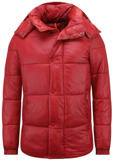 Enos Puffer jacket winterjassen volwassen Rood - S