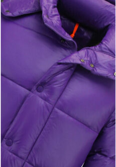 Enos Puffer jas gewatteerde jassen Paars - S