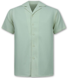 Enos Ribbed oversized shirt zomerset Veelkleurig - L