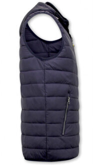 Enos Trendy bodywarmer Blauw - XS