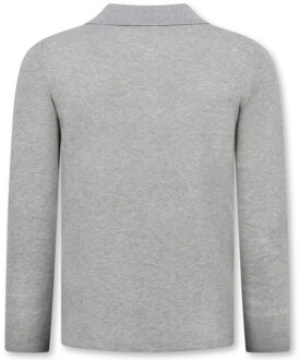 Enos Trui polo shirt lange mouw - maat XL Grijs