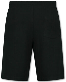 Enos Twinset ribbed oversized shirt Zwart - L