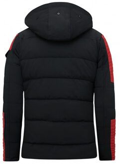 Enos Winterjas halflang Veelkleurig - S