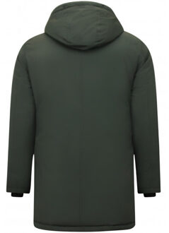 Enos Winterjas parka - maat L Groen