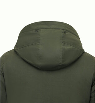 Enos Winterjas parka met capuchon Groen - S