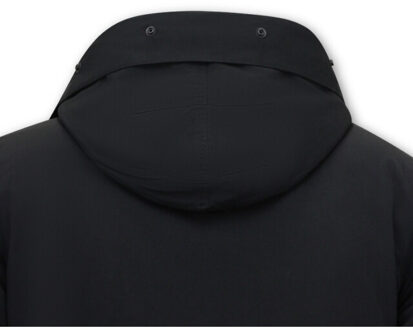 Enos Winterjas parka Zwart - XL