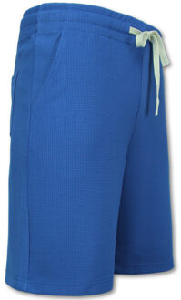 Enos Zomerset ribbed oversized Blauw - XL
