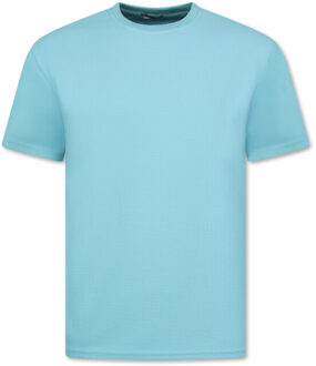 Enos Zomerset ribbed oversized - maat L Turquoise