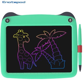 Enotepad 9 Inch Lcd Schrijven Tablet Tekening Tablet Ogen Bescherming Inkt-Gratis En Stofvrij Schrijven Tablet Lcd tekening Tablet EP0109C-GN-1stk