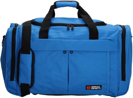 Enrico Benetti Amsterdam Sport / Travelbag 55 sky blauw Weekendtas - H 30 x B 55 x D 25